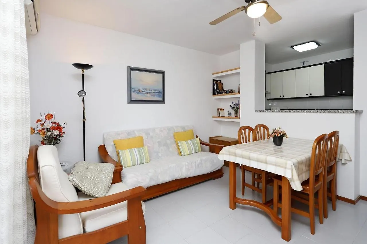 Apartmán At025 Con Piscina, Airco, A 150M De La Playa Torredembarra