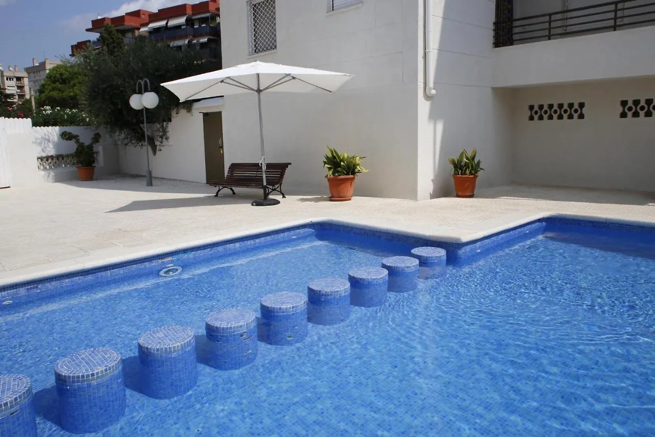 At025 Con Piscina, Airco, A 150M De La Playa Apartment Torredembarra
