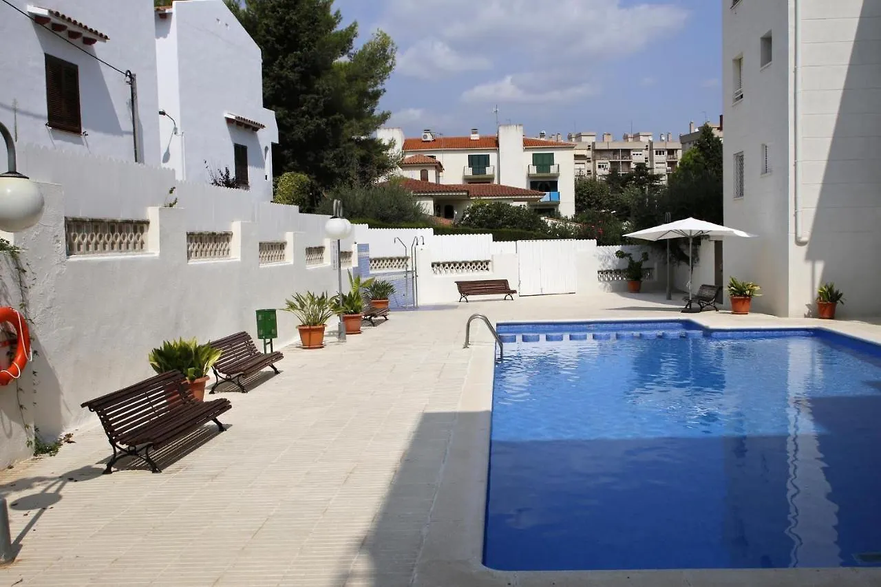 At025 Con Piscina, Airco, A 150M De La Playa Apartment Torredembarra 0*,
