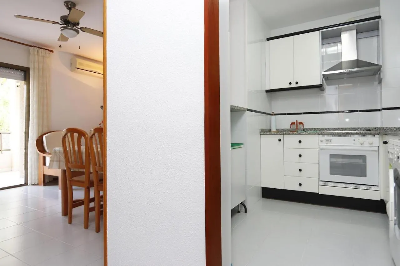 Apartmán At025 Con Piscina, Airco, A 150M De La Playa Torredembarra